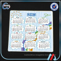 Soporte calendario magnético para el refrigerador